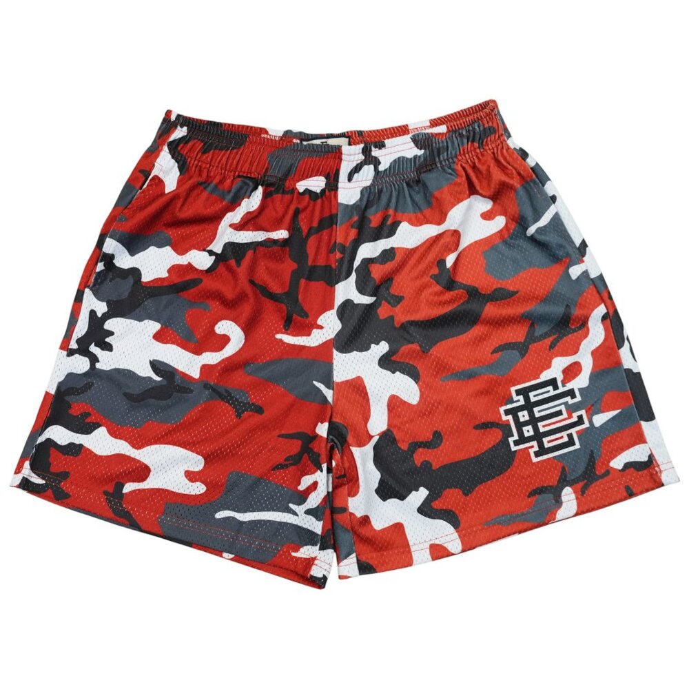 Eric Emanuel EE Basic Shorts Maroon Black Camo